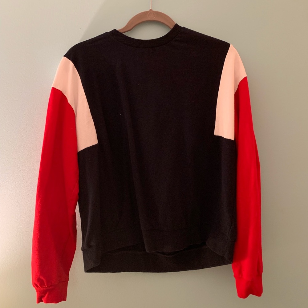 H&M color block long sleeve t-shirt